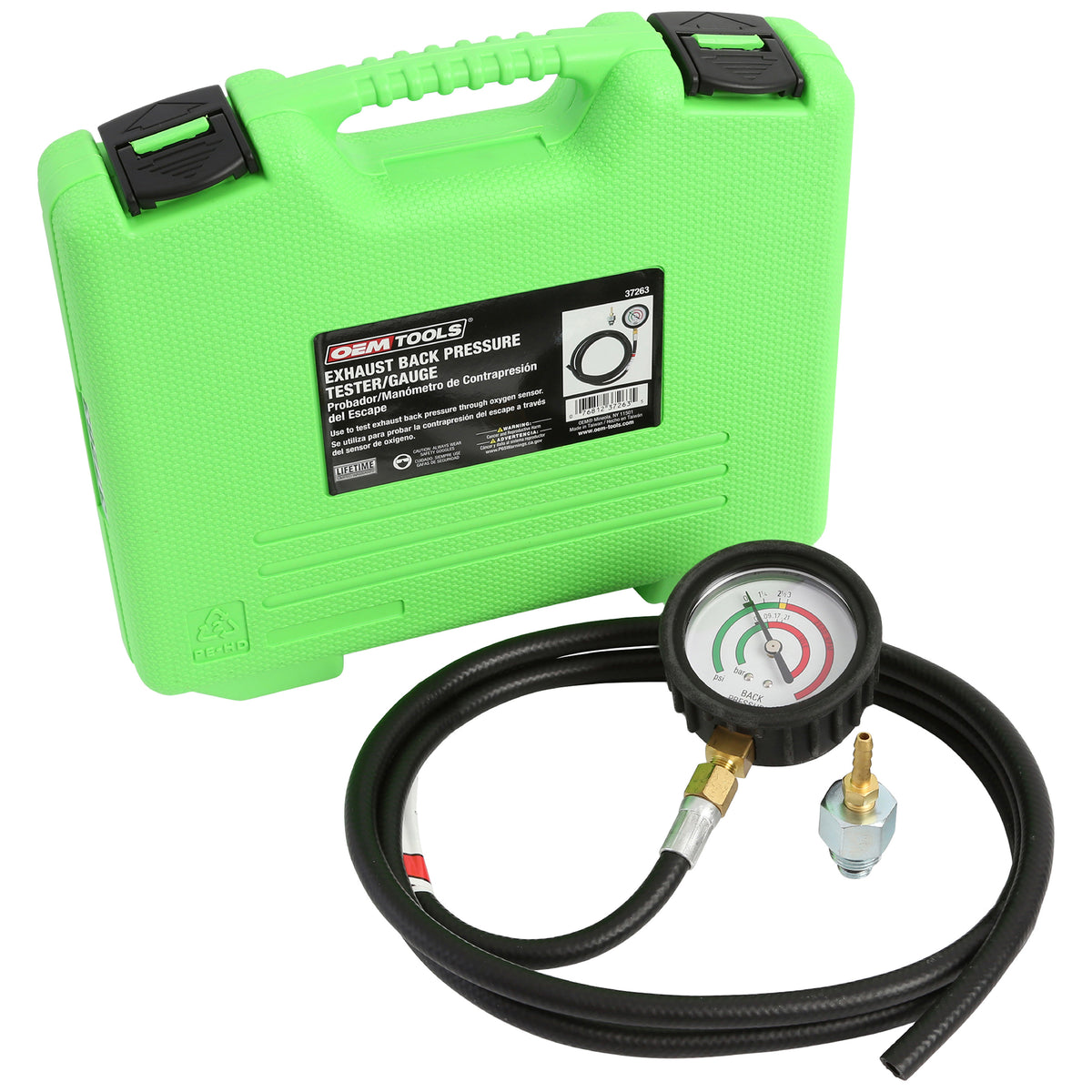 OEMTOOLS 37263 Exhaust Back Pressure Tester/Gauge Main Image