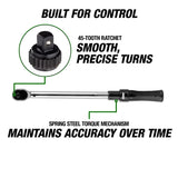 OEMTOOLS 25686 3/8in. Drive Click Style Torque Wrench (10-100 Ft/Lb.) Additional Image 4