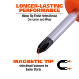 GreatNeck 21829 #2 x 1.5in. Stubby Phillips Screwdriver Additional Image 2