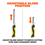 GreatNeck 80070 Adjustable Close Quarter Hacksaw (10-Inch) Additional Image 2