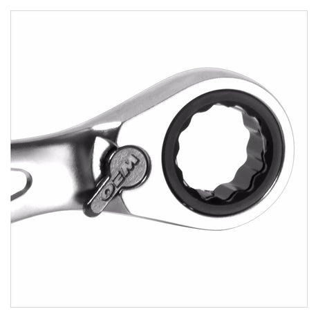 OEMTOOLS 23988 12-Piece RingStop® Reversible Ratcheting Wrench Set (Metric) Additional Image 3