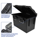 Sheffield 12701 XL Field Box with Lift Out Storage Tray-Black Additional Image 3
