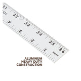 Mayes 10331 36 Inch x 1-1/8 Inch Heavy Duty Aluminum Yardstick Additional Image 2