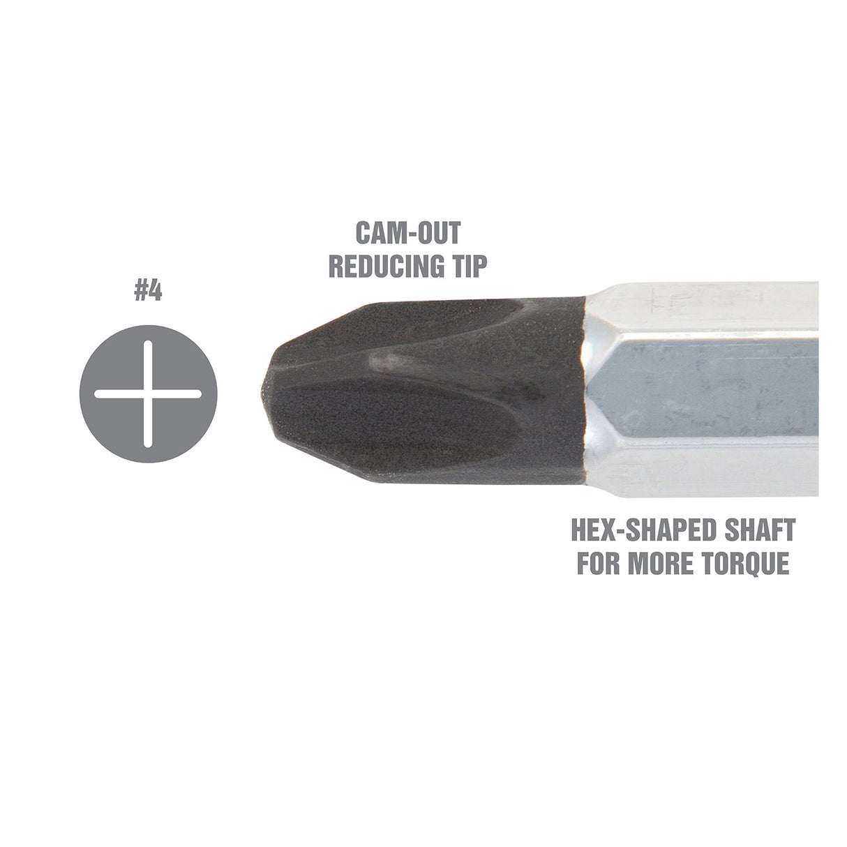 OEMTOOLS 22577 6 Inch #4 Screwdriver Additional Image 2