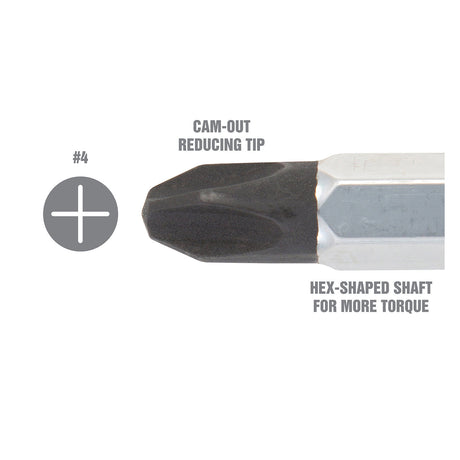 OEMTOOLS 22577 6 Inch #4 Screwdriver Additional Image 2