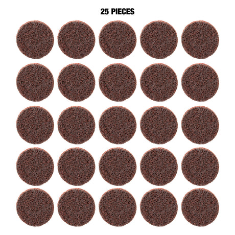 OEMTOOLS 22516 Twist Lock Surface Prep Discs 2in. Medium (25 Pack) Additional Image 1