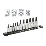 OEMTOOLS 22972 11 Piece Tamper Proof Star Socket Bit Set Additional Image 1
