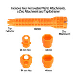 GreatNeck 74203 14-in-1 Multi-Functional Faucet Wrench Additional Image 4