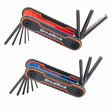GreatNeck 74205 2-Piece Folding Hex Key Set Main Image