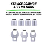 OEMTOOLS 37115 Serpentine Belt Tool Set Additional Image 3