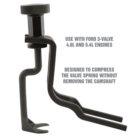 OEMTOOLS 24429 Valve Spring Compressor for Ford 3-Valve Engines Additional Image 1
