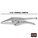 GreatNeck V65GC Long Nose Locking Pliers (6-1/2 Inch) Additional Image 1