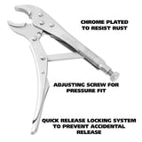 GreatNeck C10WC Curved Jaw Locking Pliers (10 Inch) Additional Image 4