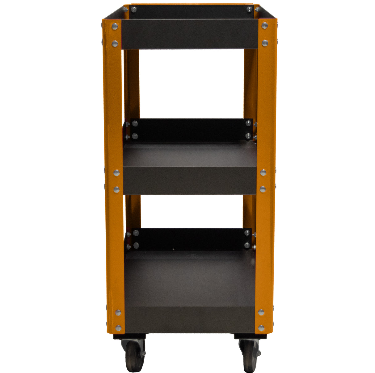 Homak HOMOB06030031 30in. 3-Tier Metal Service Cart Additional Image 2