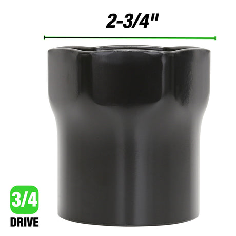 OEMTOOLS 25491 2-3/4in. Truck Wheel Bearing Locknut Socket Additional Image 3