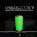 OEMTOOLS 26046  20 Oz. Stainless Steel Double Wall Tumbler - Green Additional Image 5