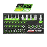 OEMTOOLS 23991 35 Piece Multi-Drive Star Socket Set Additional Image 2