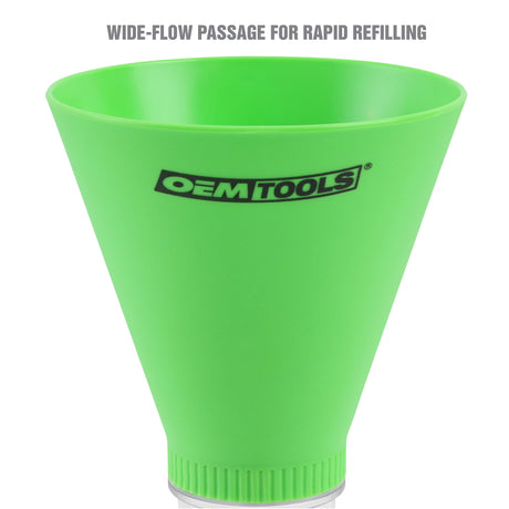 OEMTOOLS 87021 Direct Fit Oil Funnel for GM and BMW Additional Image 2