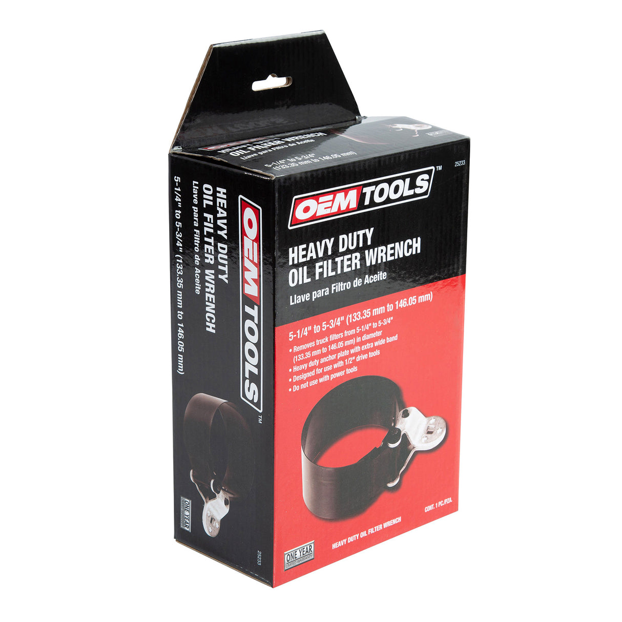 OEMTOOLS 25233 5-1/4in. to 5-3/4in. Heavy Duty Truck Oil Filter Wrench Additional Image 4