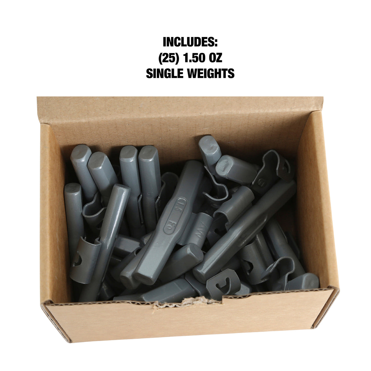 OEMTOOLS 23247 1.50 Oz. AL Style Steel Wheel Weight - 1 Box of 25 Additional Image 4