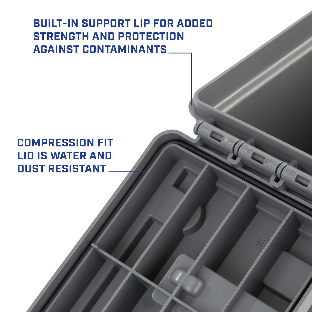 Sheffield 2PK Combo Field Box Set Standard and XL- Gray Additional Image 3