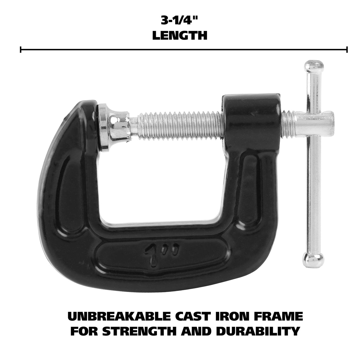GreatNeck CC1 C-Clamp (1 Inch) Additional Image 2