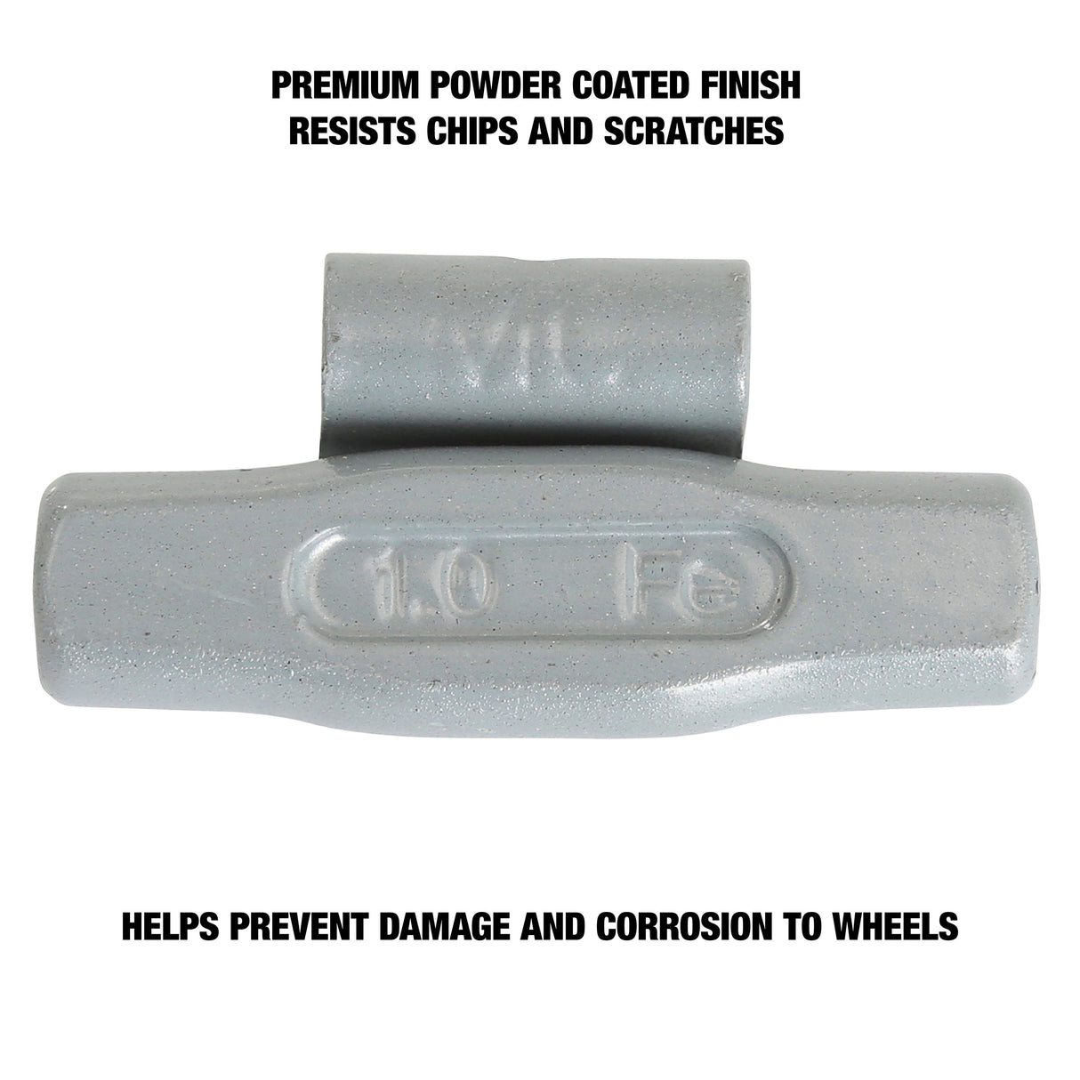 OEMTOOLS 23221 1.00 Oz. MC Style Steel Wheel Weight - 1 Box of 25 Additional Image 3