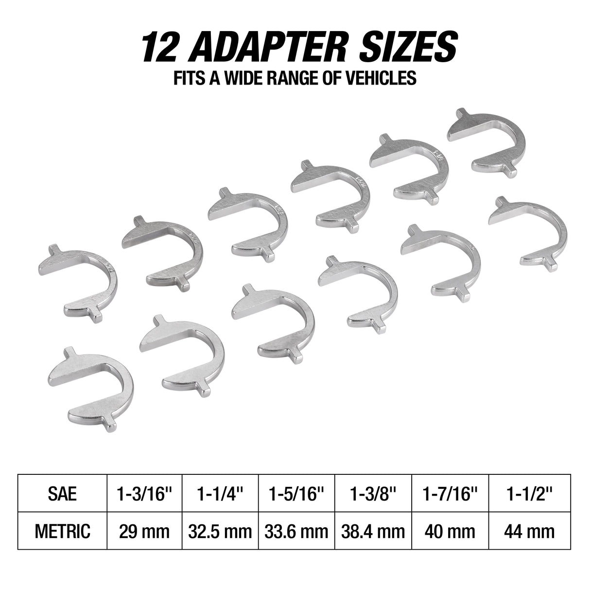 OEMTOOLS 27178 Master Inner Tie Rod Tool Set Additional Image 2
