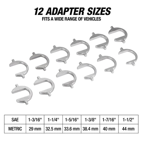 OEMTOOLS 27178 Master Inner Tie Rod Tool Set Additional Image 2
