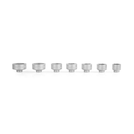 OEMTOOLS 27197 7 Piece 3/8 Inch Drive Oil Filter Cap Removal Socket Set Additional Image 2
