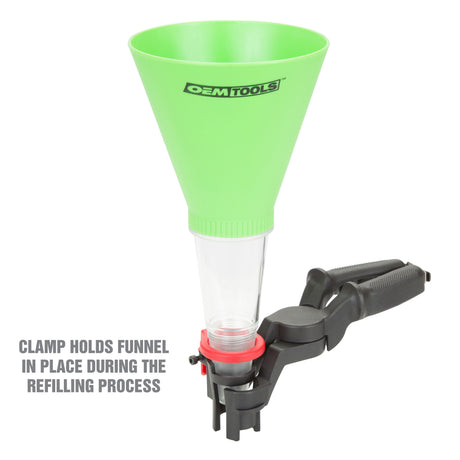 OEMTOOLS 87037 Fast-Clamp Universal Oil Funnel Additional Image 1