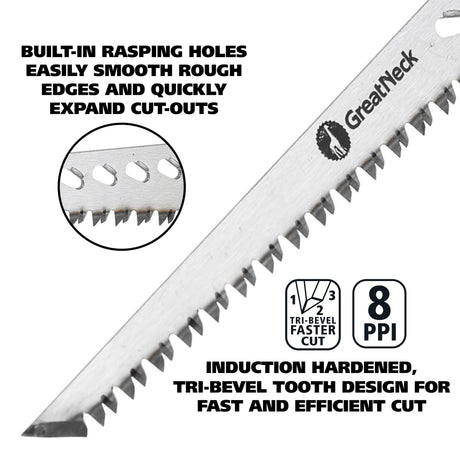 GreatNeck 74026 Rasping Jab Saw Additional Image 3