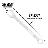 OEMTOOLS 22133 36 mm Jumbo Combination Wrench Additional Image 2