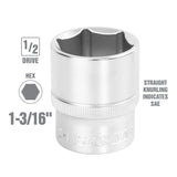 OEMTOOLS 22371 1-3/16 Inch 1/2 Inch Drive Socket Additional Image 1