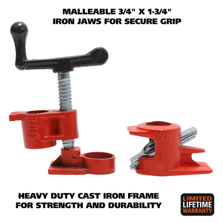 GreatNeck GC75 Pipe Clamp (3/4 Inch) Additional Image 1