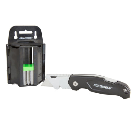 OEMTOOLS 25537 Folding Lock Back® Utility Knife with Blade Dispenser Main Image