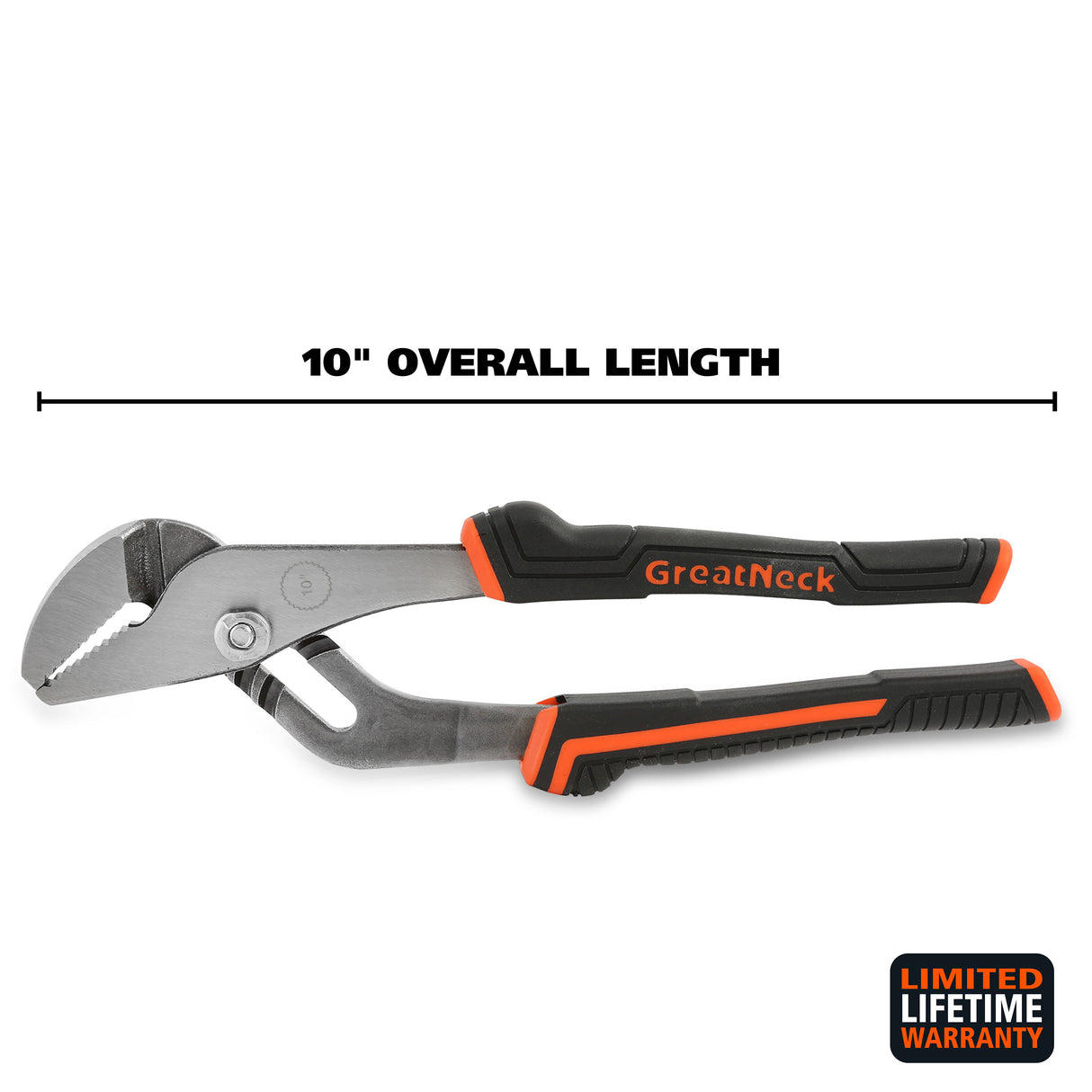 GreatNeck W100C Groove Joint Pliers (10 Inch) Additional Image 1