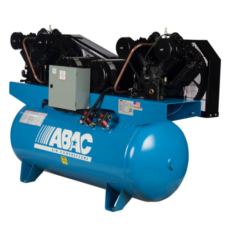 ABAC ABC10-43200HD 10 HP Duplex 2x10 460V 3Ph Air Compressor Additional Image 2