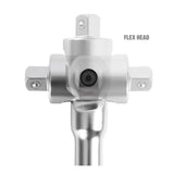 OEMTOOLS 22922 1/2 Inch Drive Flex Head Breaker Bar (18 Inch) Additional Image 3
