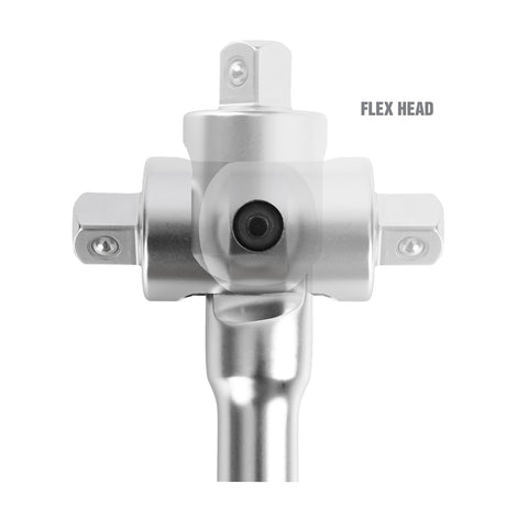 OEMTOOLS 22922 1/2 Inch Drive Flex Head Breaker Bar (18 Inch) Additional Image 3