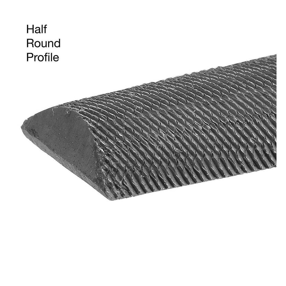 GreatNeck HHR12C Half Round File (12 Inch) Additional Image 1