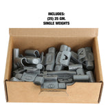 OEMTOOLS 23273 25 gm. IW Style Steel Wheel Weight - 1 Box of 25 Additional Image 4