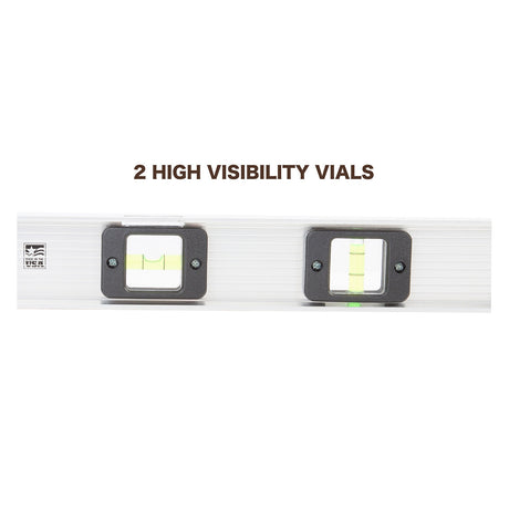 Mayes 10110 Aluminum I-Beam Level (18 Inch) Additional Image 5