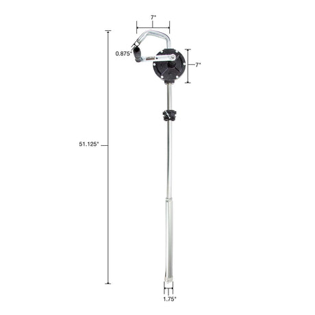 Lincoln Industrial 1385 Manual Rotary Pump for 55 Gallon Drums Additional Image 4