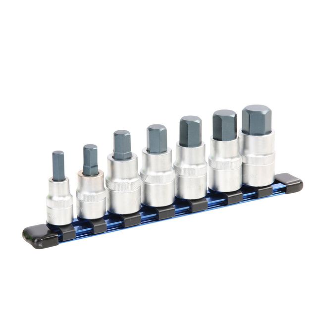 OEMTOOLS 22982 7 Piece SAE Hex Bit Socket Set Main Image