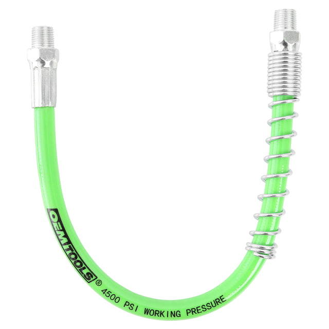 OEMTOOLS 87220 12in. Grease Hose with Spring Guard – 1/8in. NPT Main Image