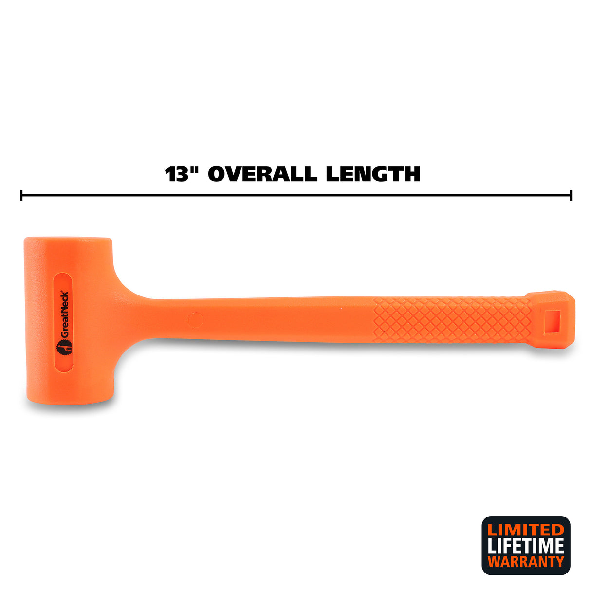 GreatNeck 617 Dead Blow Hammer (2 Lb.) Additional Image 1