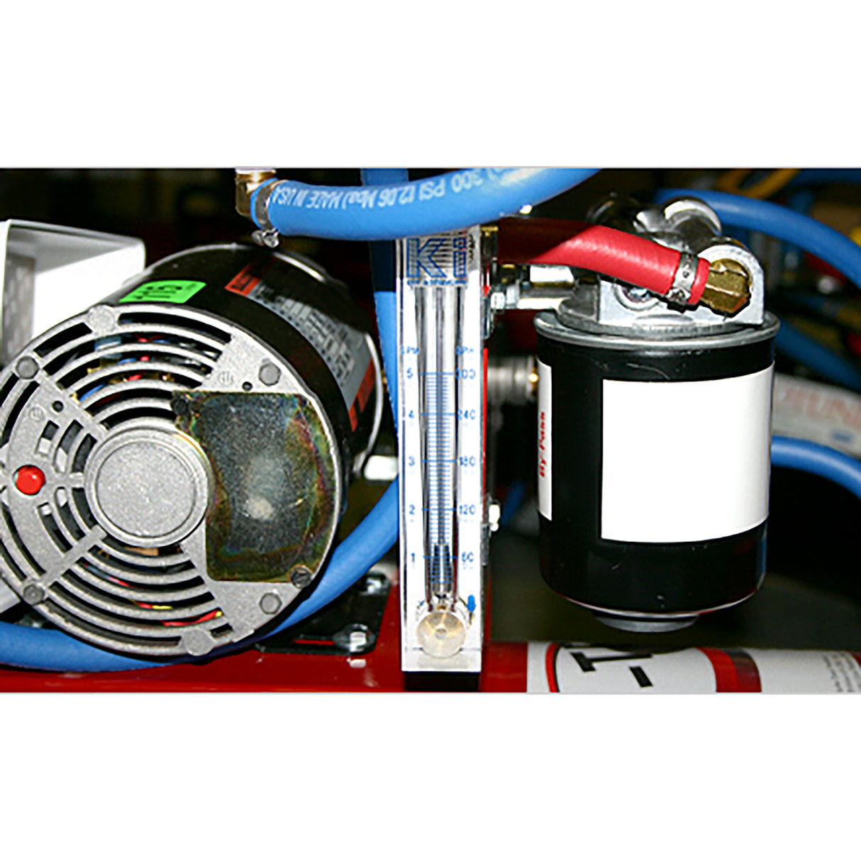 Flo-Dynamics G-TEC TTCF-8 Deluxe Heated Transmission Cooler Line Flusher, 10 Gallon Heated Tank, Oberg 64 Micron Filter, Extensive Adapter Set Additional Image 2