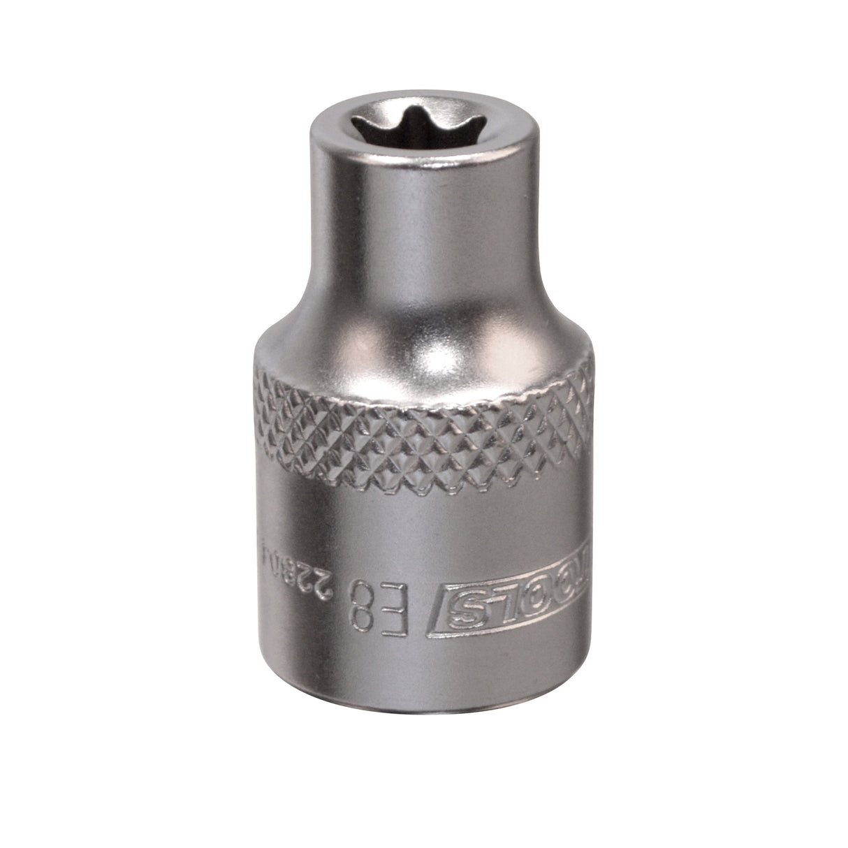 OEMTOOLS 22804 E8 3/8in. Drive External Star Socket Main Image