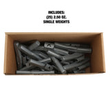 OEMTOOLS 23287 2.5 Oz. AL Style Steel Wheel Weight - 1 Box of 25 Additional Image 4